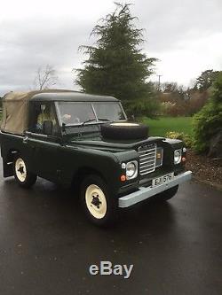 Land Rover Series 3 (1979) show condition no rust or damage 41000 genuine miles
