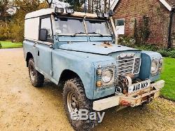 Land Rover Series 3 200 TDI conversion hard top ready for winter