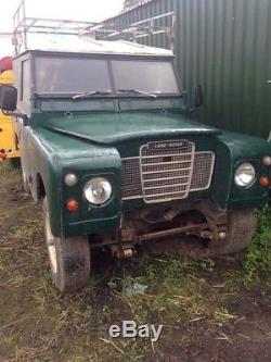 Land Rover Series 3 200 tdi conversion. Ideal project, good runner