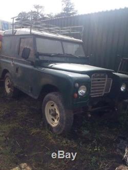 Land Rover Series 3 200 tdi conversion. Ideal project, good runner