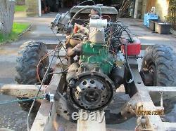 Land Rover Series 3 2250cc petrol engine, 3 bearing, 81 comp, starts & runs