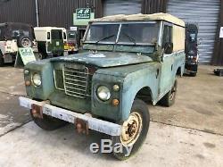 Land Rover Series 3 2.25 diesel on galvanised chassis. Only 12573 genuine miles