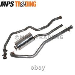 Land Rover Series 3 2.25d Swb Double Ss 3 Stud Manifold Exhaust System Da4251
