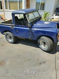Land Rover Series 3 3.5 V8 SWB Tax and MOT exempt