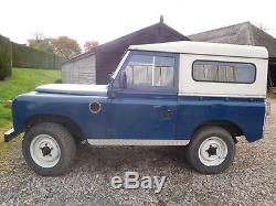 Land Rover Series 3 88 1976 tax Exempt NEW CHASSIS And loads more! M. O. T. Nove