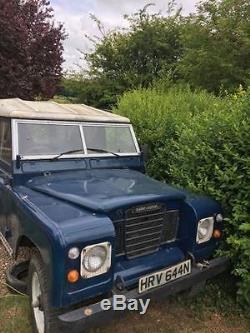 Land Rover Series 3 88 1976 tax Exempt NEW CHASSIS And loads more! M. O. T. Nove