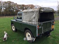 Land Rover Series 3 88 Canvas Top and Hard Top ex MOD