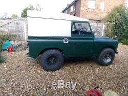 Land Rover Series 3 88 Tax exempt 1972 Deisel restoration project