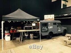 Land Rover Series 3 Ambulance Mobile Bar Pub Business Opportunity Festival