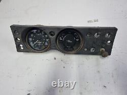 Land Rover Series 3 Complete Dash Clock Panel