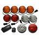 Land Rover Series 3/defender 90/110 Led Light Kit Delux Coloured Da1292