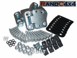 Land Rover Series 3 Front Door Hinge Heavy Duty Kit for 2 Front Doors DA1070