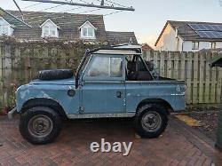 Land Rover Series 3 III SWB 88 1972 Galvanised Chassis Tax / MOT Exempt