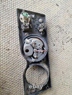 Land Rover Series 3 Instrument Dash Panel cluster binnacle switches clocks