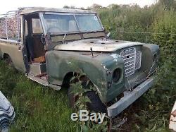 Land Rover Series 3 Long Wheel Base Restoration Project Or For Parts Working