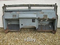 Land Rover Series 3 Original Bulkhead With Chassis Plate, V5, 72 Swb Landrover