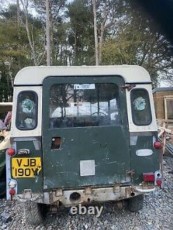 Land Rover Series 3 Project, Mot And Tax Exempt Delivery Anywhere In The U. K