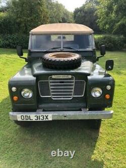 Land Rover Series 3 SWB 1982 2.25 Diesel