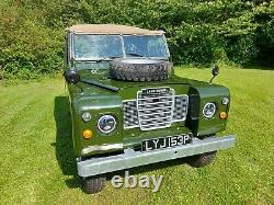 Land Rover Series 3 SWB 88 Rebuilt on New Galvanised Chassis Almost Nut & Bolt