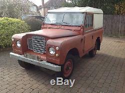 Land Rover Series 3, SWB, 88, Tax Exempt, 1977