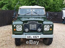 Land Rover Series 3 SWB hardtop on galvanised chassis