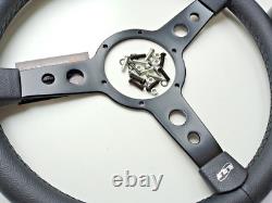Land Rover Series 3, Steering Wheel 15'' Black Vinyl