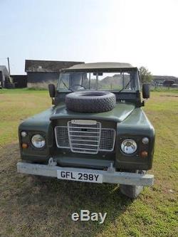 Land Rover Series 3'Very Original' in deep bronze green (1983) For Sale