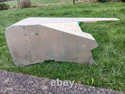 Land Rover Series 3 Wing (GENUINE NOS) Late type recessed top bolt mounting hole Land Rover Series 3 Wing (GENUINE NOS) Late type recessed top bolt mounting hole
