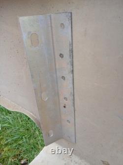Land Rover Series 3 Wing (GENUINE NOS) Late type recessed top bolt mounting hole