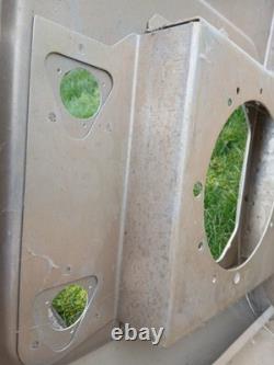 Land Rover Series 3 Wing (GENUINE NOS) Late type recessed top bolt mounting hole