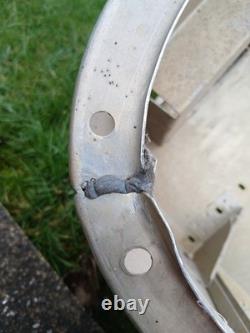 Land Rover Series 3 Wing (GENUINE NOS) Late type recessed top bolt mounting hole
