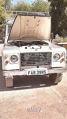 Land Rover Series 3 diesel LWB truck cab owned from new (1978) refurbished