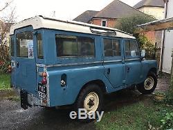 Land Rover Series 3 lwb Camper galvanised chassis tax exempt 12 mnth MOT