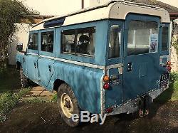 Land Rover Series 3 lwb Camper galvanised chassis tax exempt 12 mnth MOT