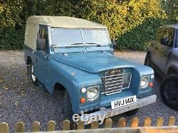 Land Rover Series 3 short wheel base 1982