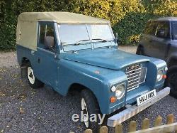 Land Rover Series 3 short wheel base 1982