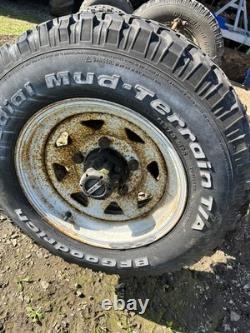 Land Rover Series 3 wheels and tyres