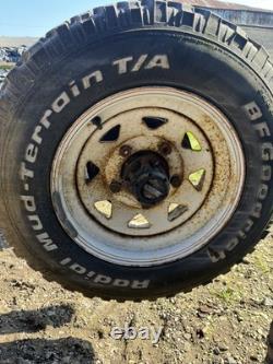 Land Rover Series 3 wheels and tyres