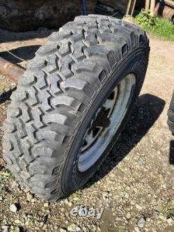 Land Rover Series 3 wheels and tyres