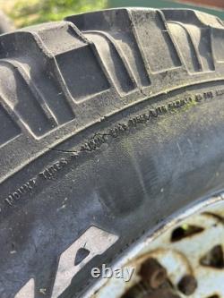 Land Rover Series 3 wheels and tyres