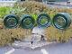 Land Rover Series Bronze Green Refurbished Wheels Exchange Set Of 4