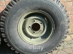 Land Rover Series Deep Dish Wheels x 5 Ref 569204 / 1 Ton