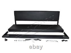 Land Rover Series & Defender 3 Man Folding Rear Bench Seat Black Vinyl