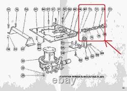 Land Rover Series Fairey Capstan Winch Drive Line Parts Shaft & Actuating Spring