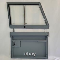 Land Rover Series II, III Half Door Bottom with Glazed Glass Assembly LH