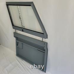 Land Rover Series II, III Half Door Bottom with Glazed Glass Assembly LH