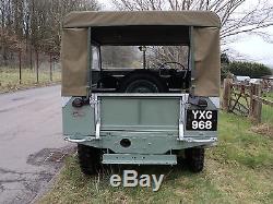 Land Rover Series One 1 80 Lights behind grill 1600 Petrol Fully restored 1949