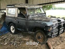 Land Rover Series Three 88 1972 2286 Petrol Project Barn Find