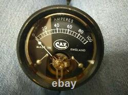 Land Rover Series and Rover classic CAV Amperes Meter Gauge NOS 5539/146