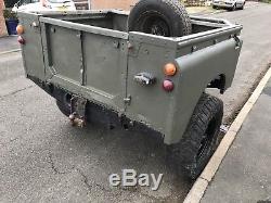 Land Rover Trailer Series Tub And Chassis Sankey Style Camping Trailer Project
